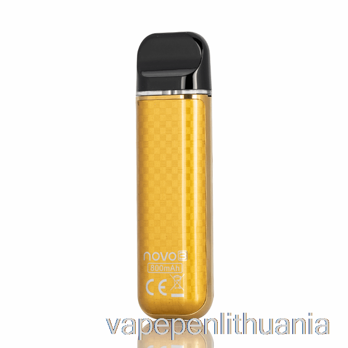 Smok Novo 3 25w Pod System Gold Anglies Pluošto Vape Skystis